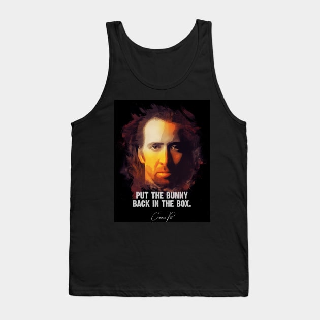 Bunny In The Box - Cameron Poe - Nic Cage Tank Top by Naumovski